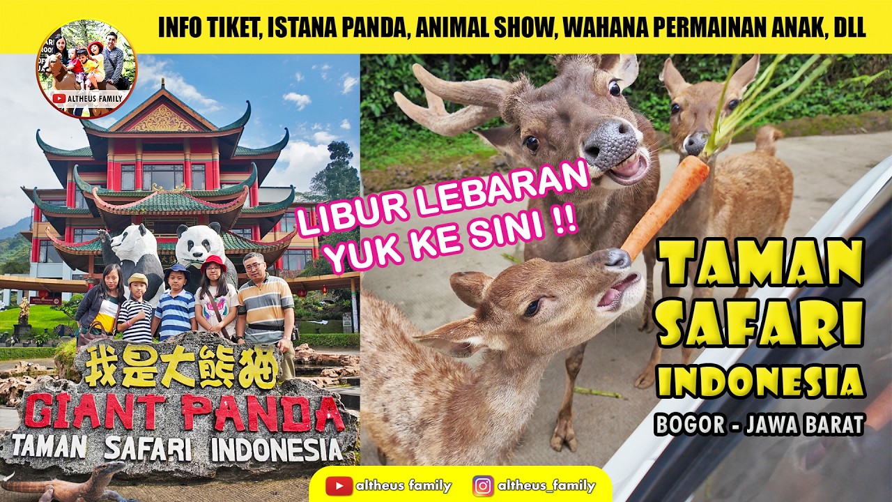 REVIEW TAMAN SAFARI BOGOR TERBARU | SEMAKIN BAGUS DAN SERU