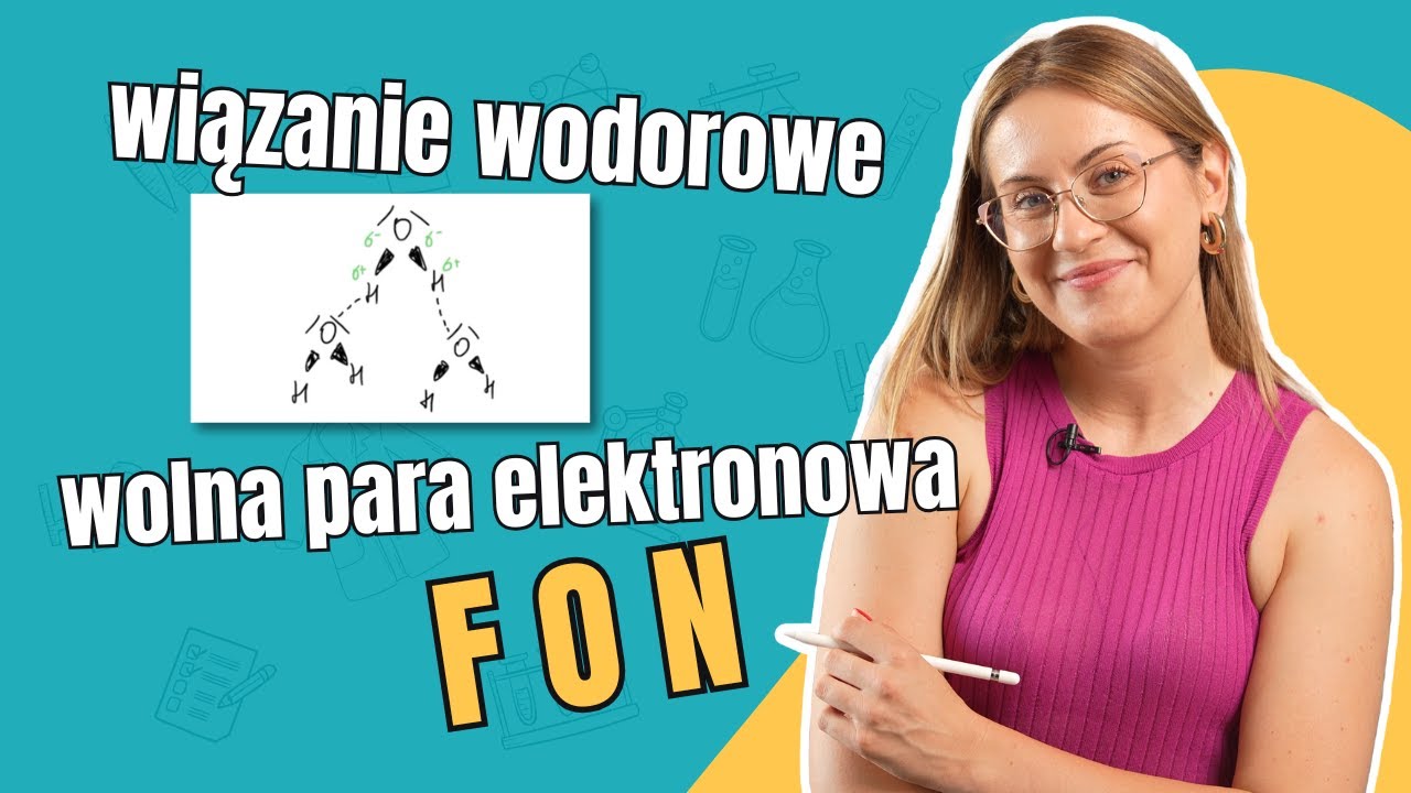 Wiązanie WODOROWE | Jak powstaje, na co wpływa?