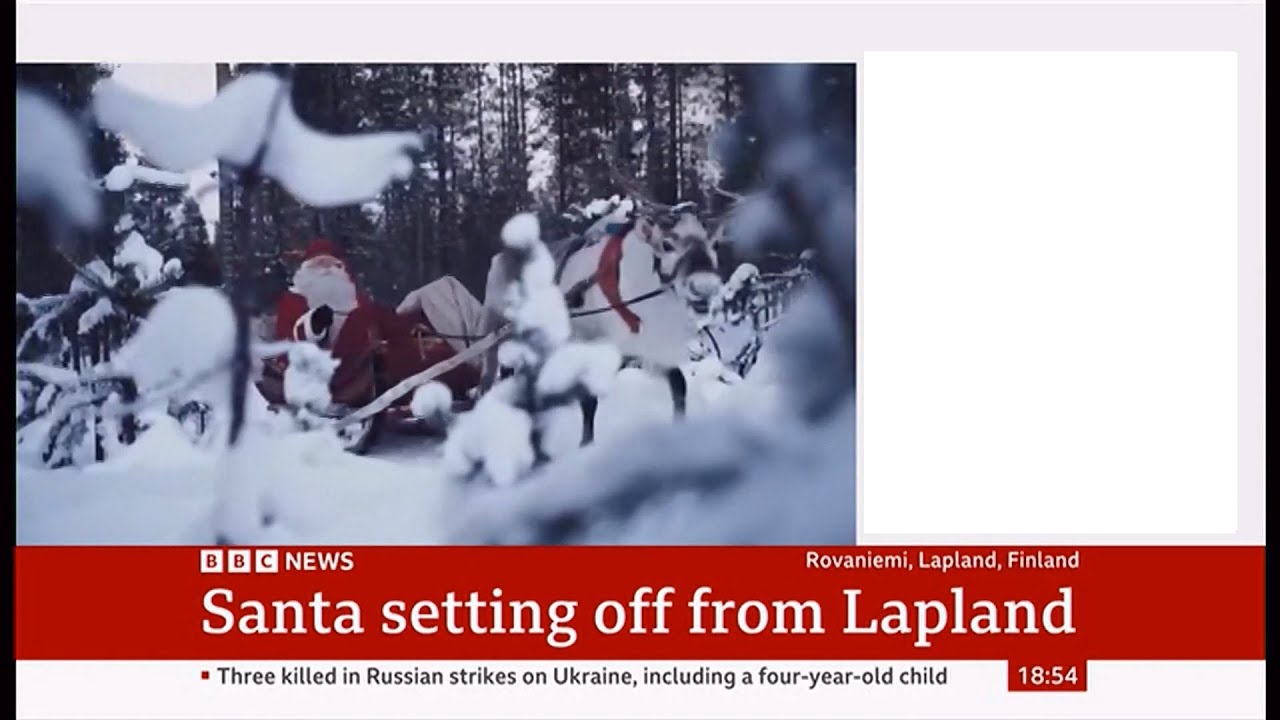 Santa Claus spotted moving in Lapland -- 23/Dec/2025