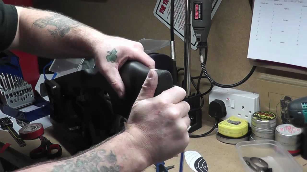 How I fitted a Bisley adjustable butt pad to my HW97KT synthetic stock