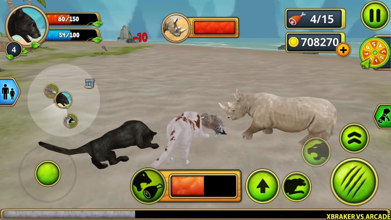 Panther Family Sim Online #2 - Find Love - Animal Simulator - Android Gameplay FHD