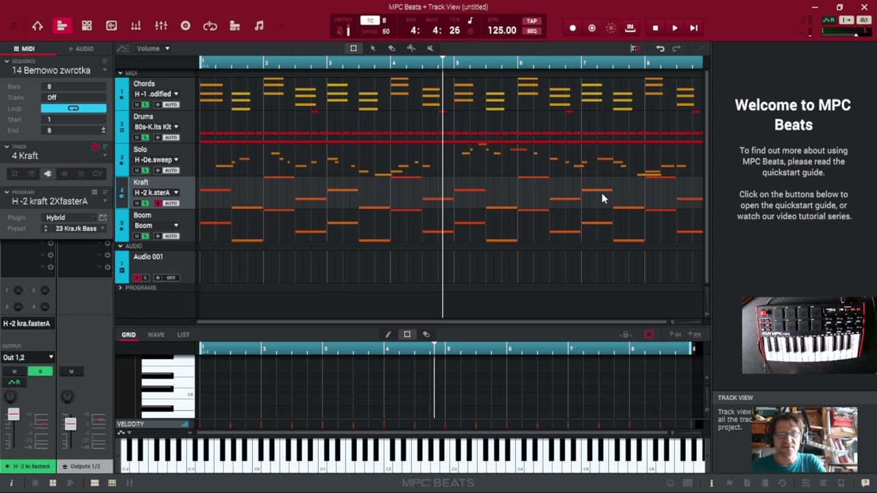 MPC Beats i Hybrid - jak stworzyć własny utwór? (BEMOWO)