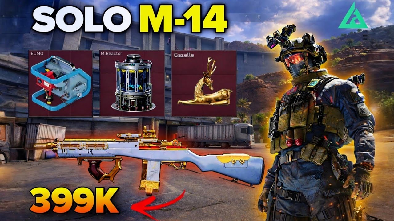 Wow😱399K BEST M14 BUILD😍DELTA FORCE MOBILE 