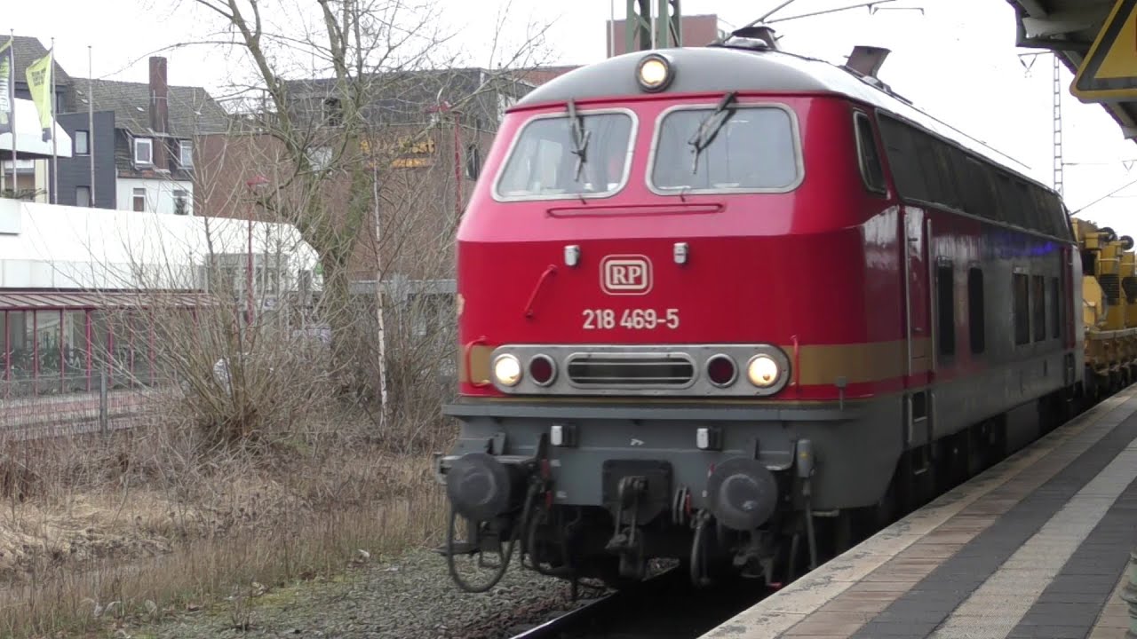 Train action at Lehrte Bahnhof March 2018     /     Bahnverkehr in Lehrte Bahnhof