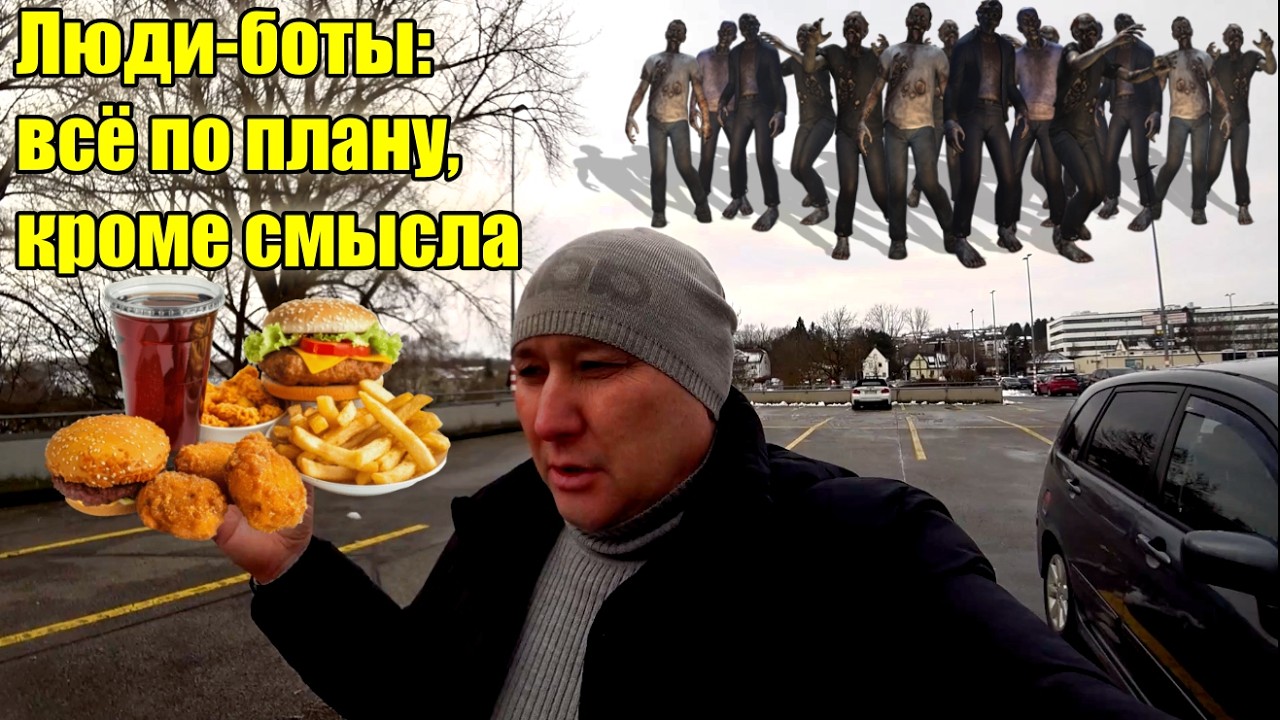 ЭТО ШОК! ЛЮДИ НЕ СПЯТ ВОКРУГ ЭТО ПРОСТО БОТЫ NPC.