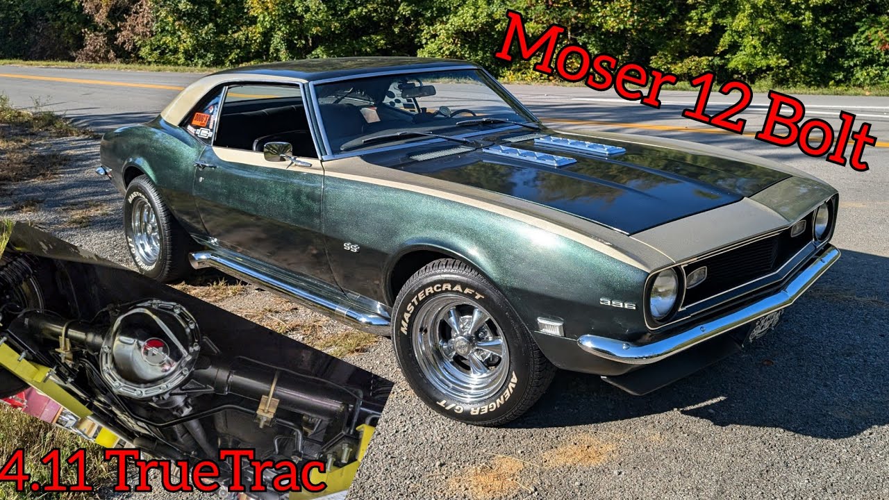 Moser Engineering 4.11 TrueTrac 12 Bolt Differential Install 1968 Camaro SS 396