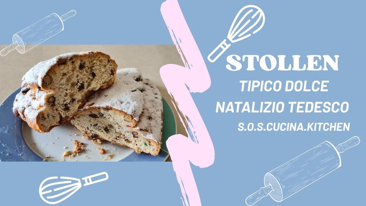 STOLLEN TEDESCO: il dolce natalizio più famoso | Ricetta originale passo passo