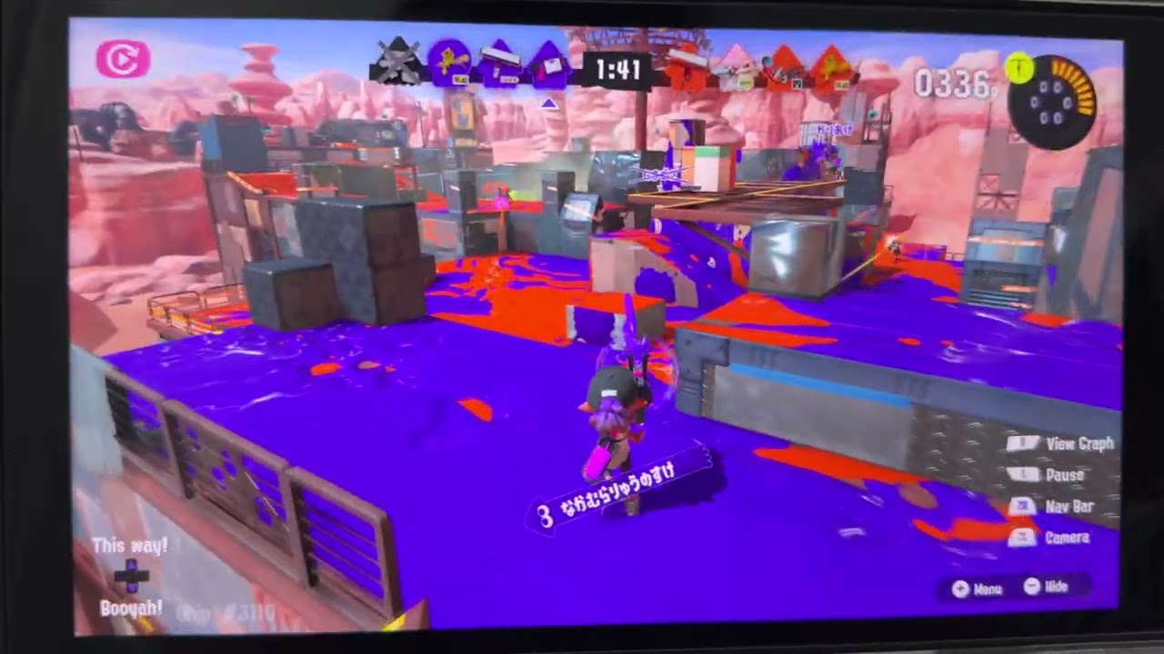 Splatoon 3 Nintendo switch 2 