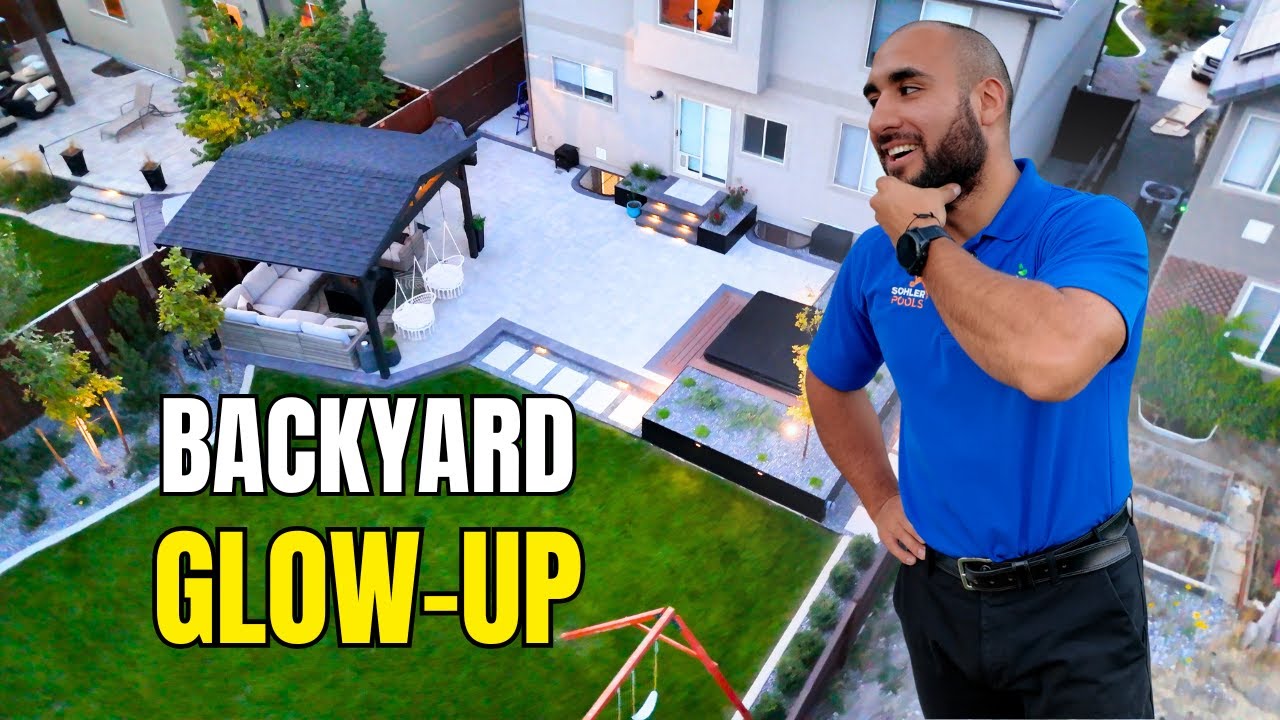 $110,000 Backyard Transformation | 2 Months in 10 Minutes