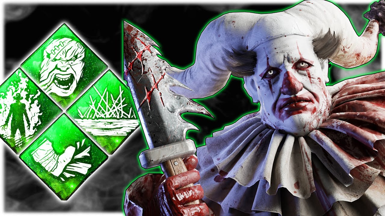 BRUTAL BULLDOZER CLOWN BUILD! - Dead By Daylight