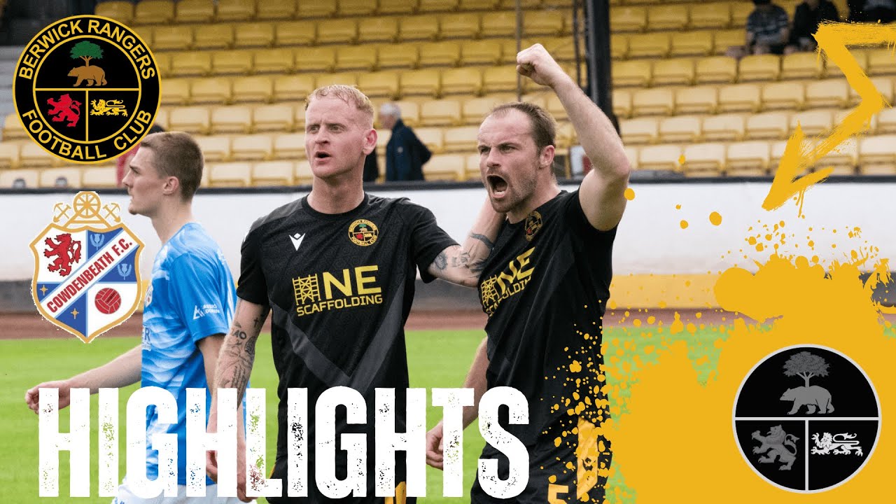 Berwick Rangers 2-0 Cowdenbeath, 26/7/25