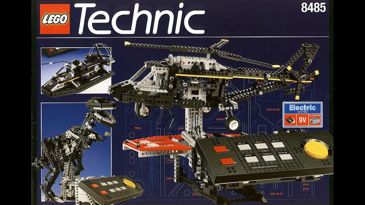 LEGO Technic 8485, Control Center - инструкции по сборке