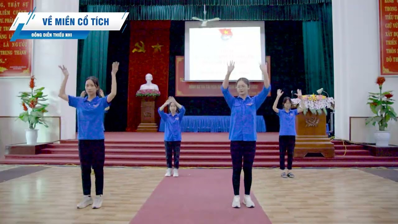 1.Về miền cổ tích - Đồng diễn thiếu nhi hè 2022.Nguyệt Đức