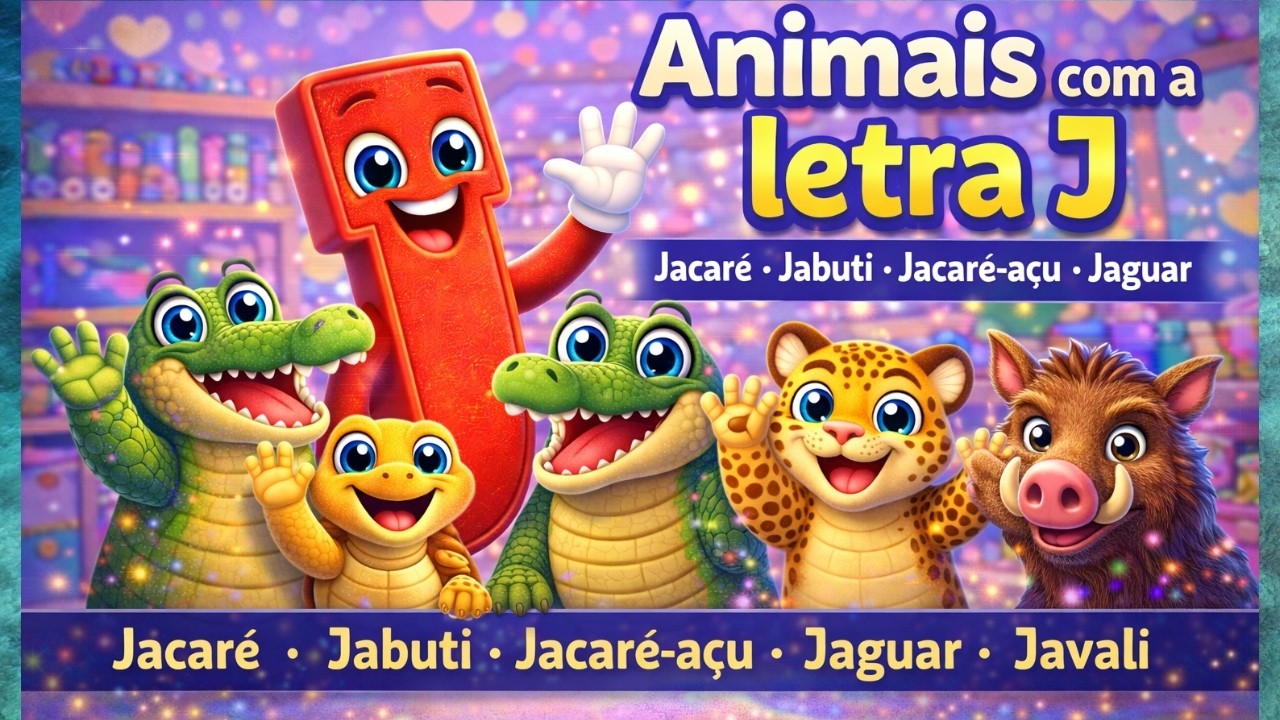 Animais Com as Letra ,J,K,L Episodio 4
