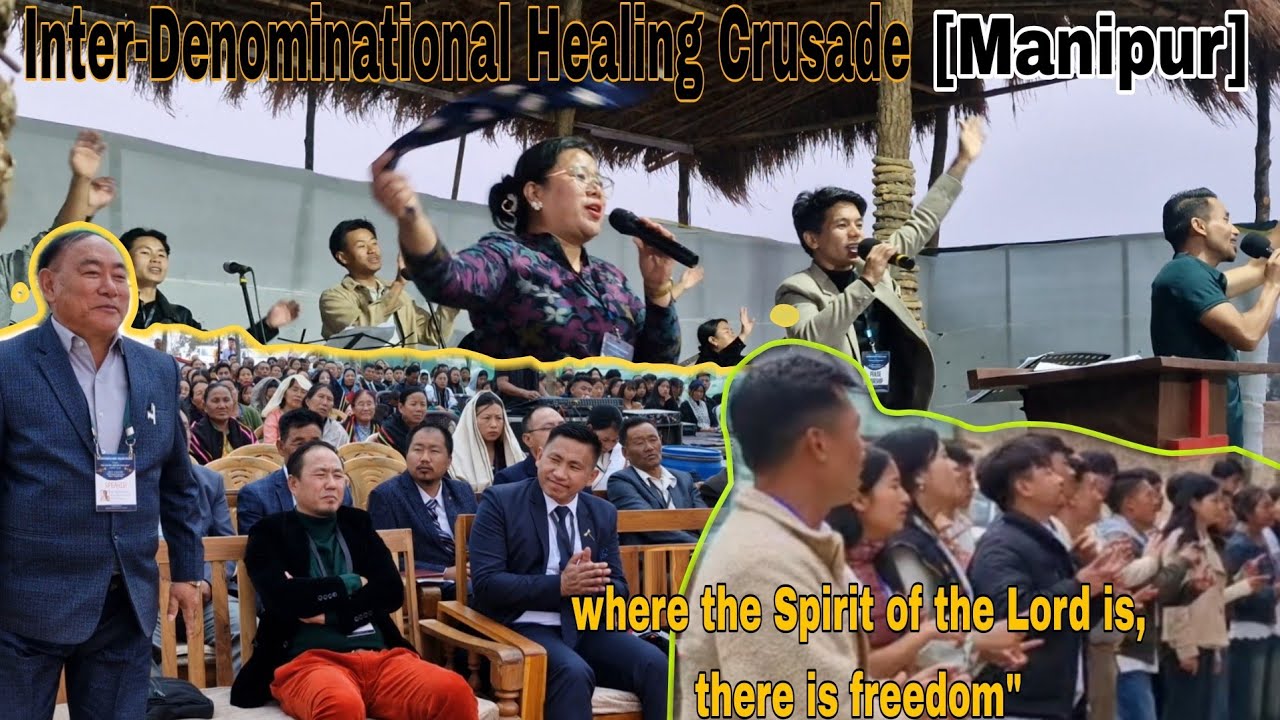 A Glimpes of [Manipur]  Inter-Denominational Healing Crusade ✨️ #revival #healing #music #power ✨️ 