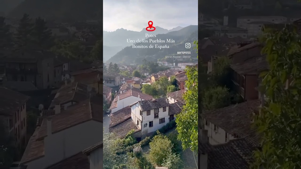 Potes, uno de los pueblos m&aacute;s bonitos de Espa&ntilde;a #potes  #travel #turismo #cantabria #li&eacute;bana