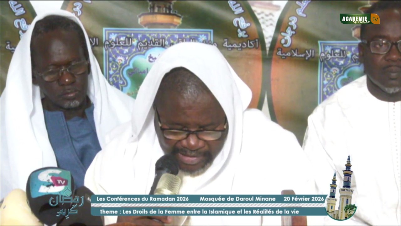 🔴Direct Touba : Conférence de l'Académie Minan à la Mosquée de Daroul Minane - Ramadan 1447H / 2026
