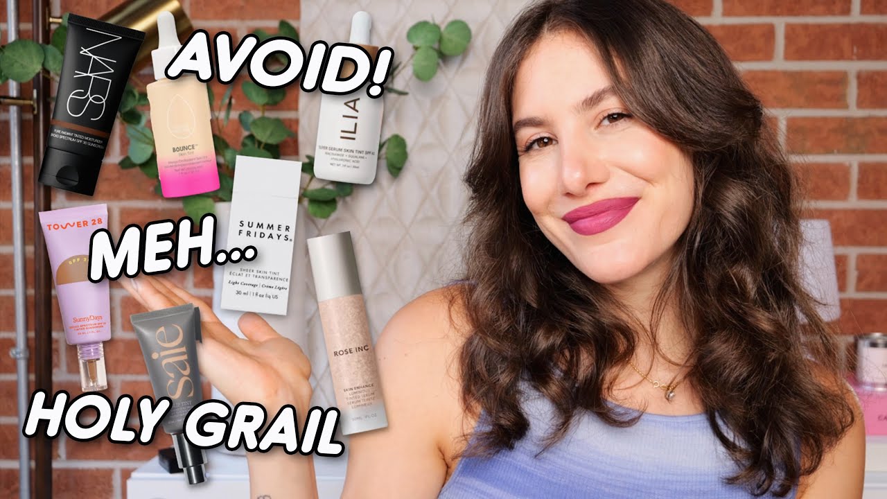 RANKING (more) SKIN TINTS! (Holy Grails to Fails!)