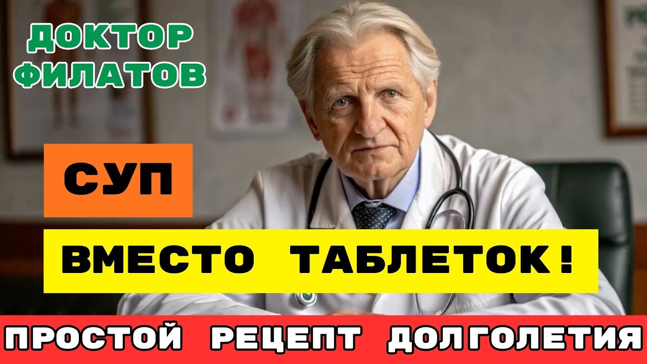 Сухость в теле — признак старости? ЭТИ СУПЫ спасут вас от старения! Забудьте о таблетках от давления