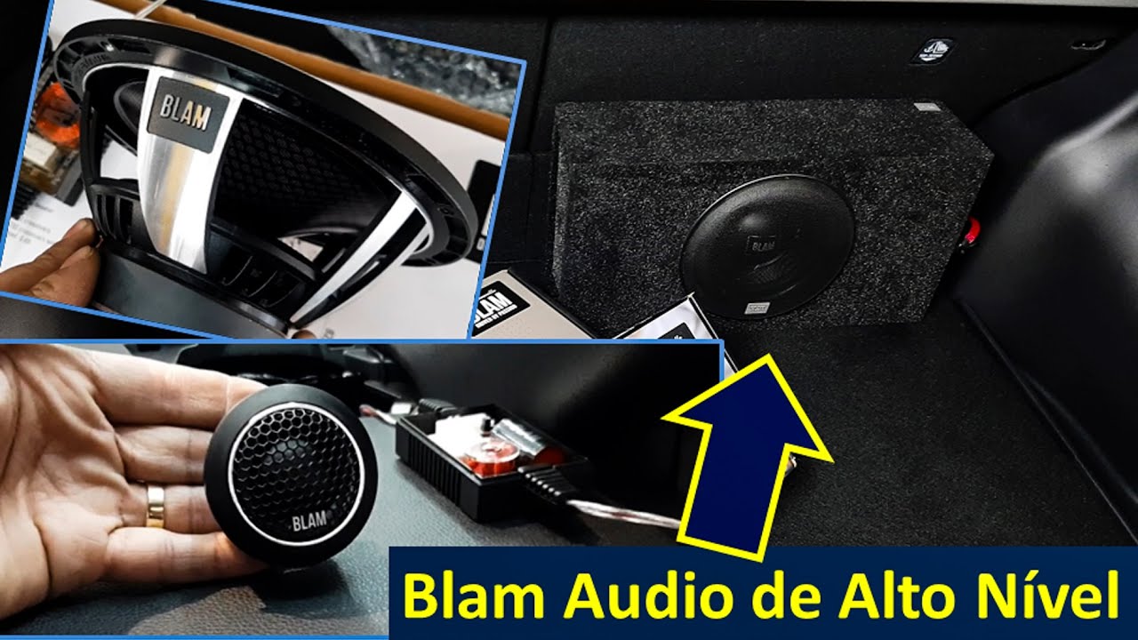 Corolla Troca Falantes (Kit 2 Vias, Sub Ativo 8pol Blam Audio) Tratam Acustico Seladin by Razor