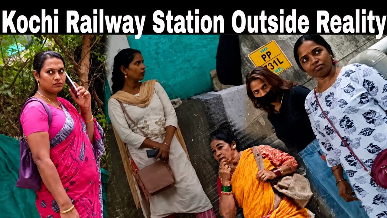 Kochi Ernakulam South Railway Station Out Side Area Real Truth