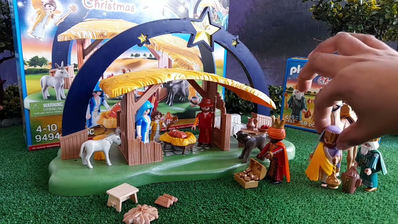 Nacimiento Playmobil. Playmobil Christmas Reyes Magos.
