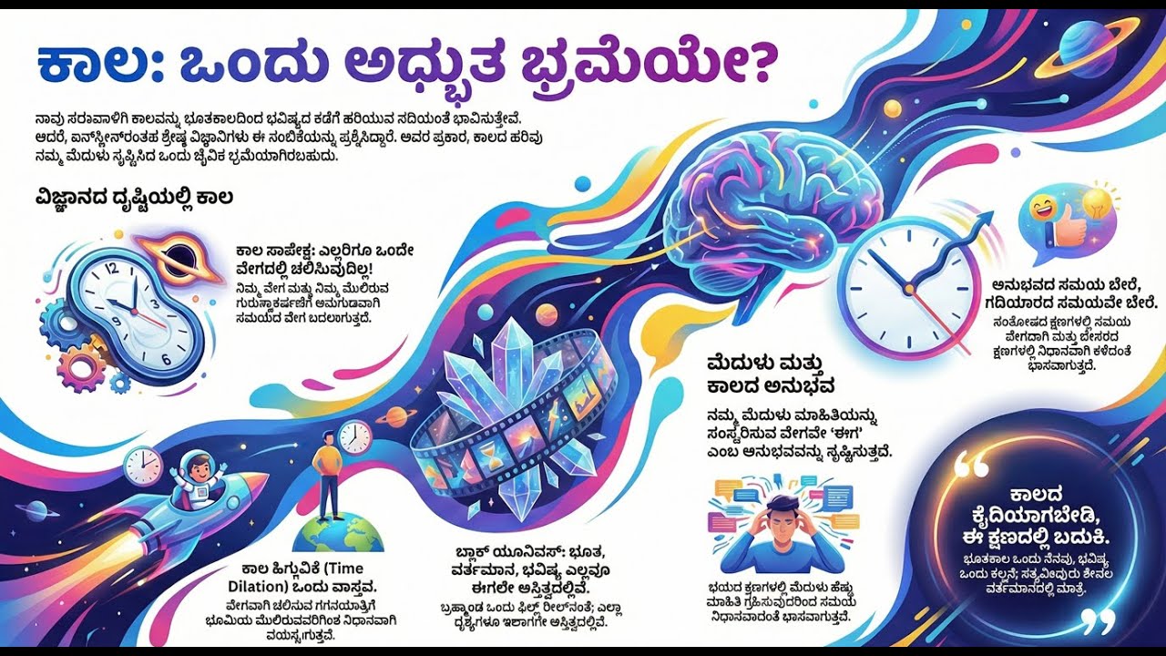 ಭೂತ–ಭವಿಷ್ಯ ಏಕಕಾಲದಲ್ಲೇ ಇದೆಯಾ? Time Mystery Explained