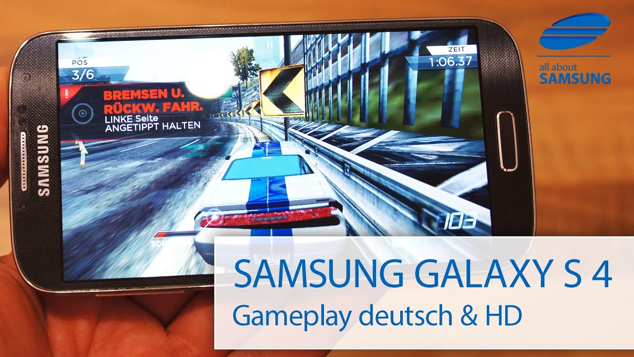 Samsung Galaxy S4 GT-I9505 Gameplay Spiele deutsch HD