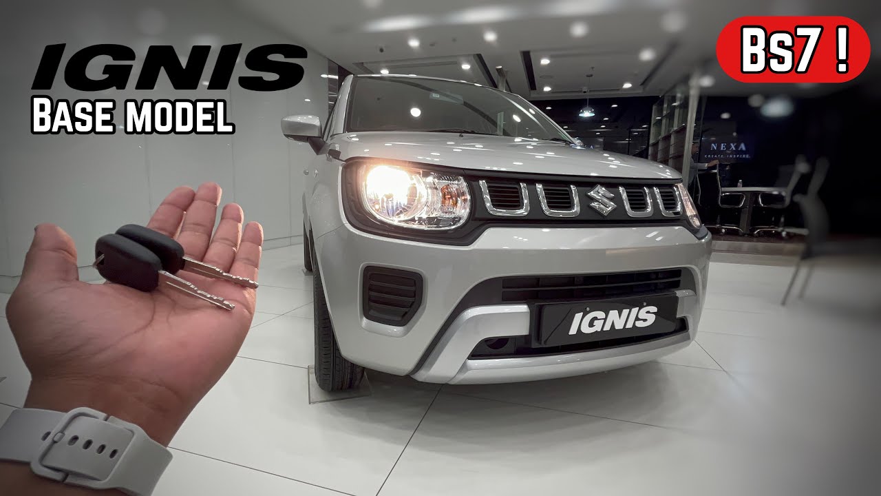 Maruti Suzuki IGNIS Sigma базовая комплектация 2023 OBD-2 !! новые функции и цена на дороге ?