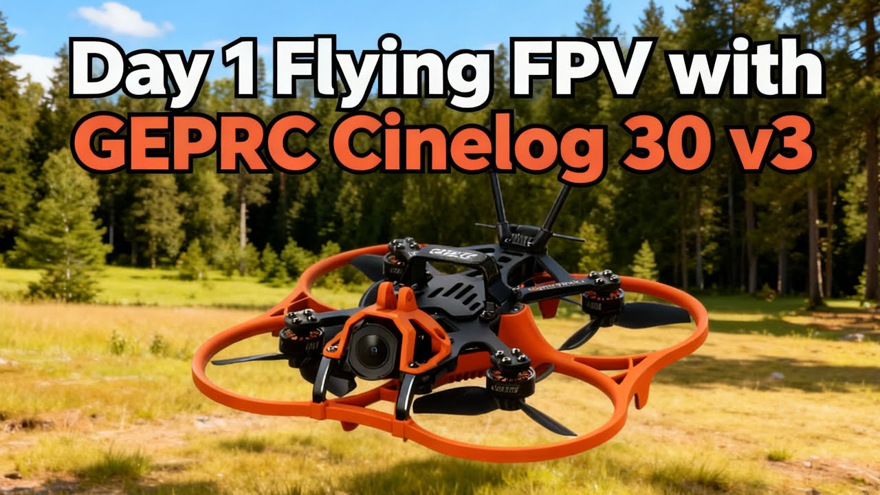 Day 1 - Flying FPV GEPRC Cinelog 30 v3