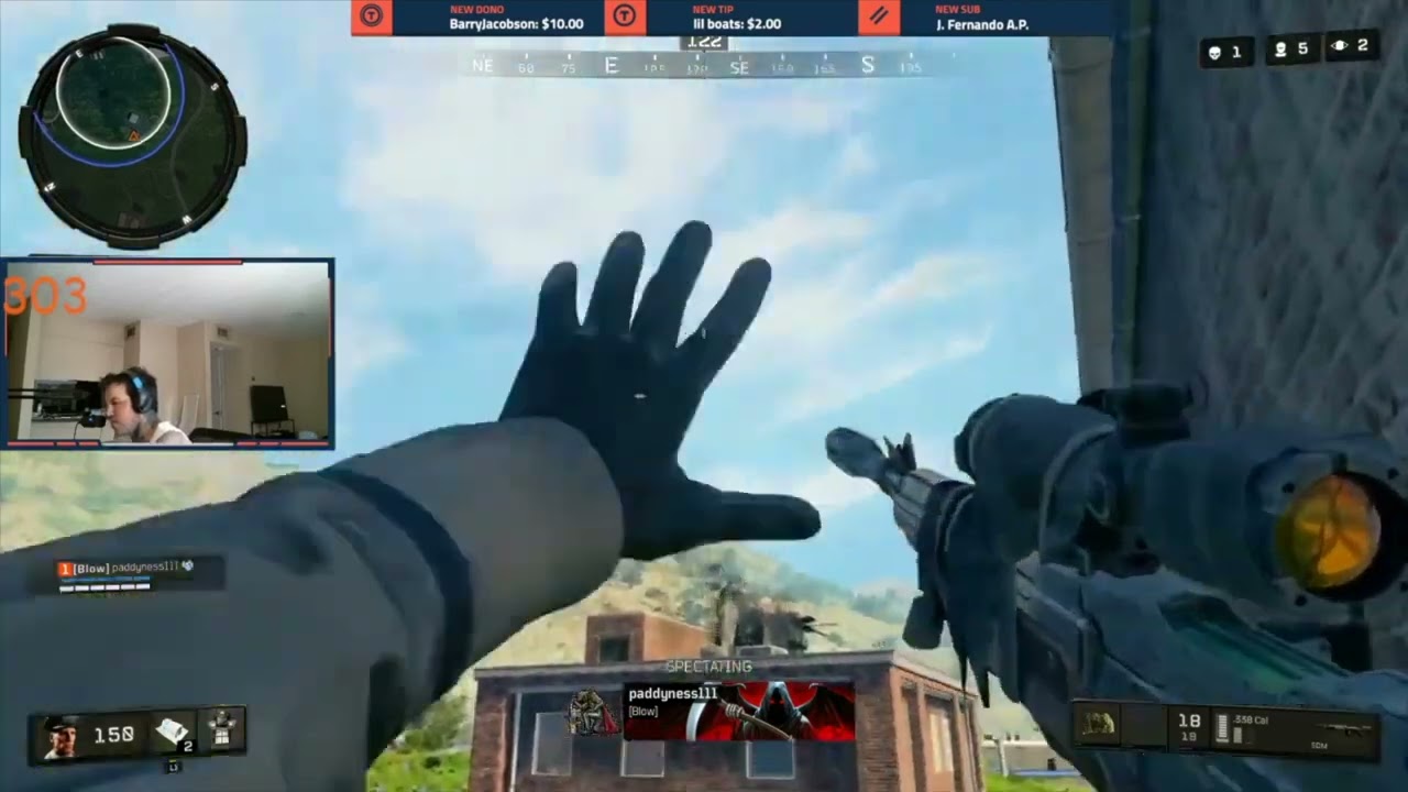 my first spectating randoms with commentary - Cod Blackout Solos