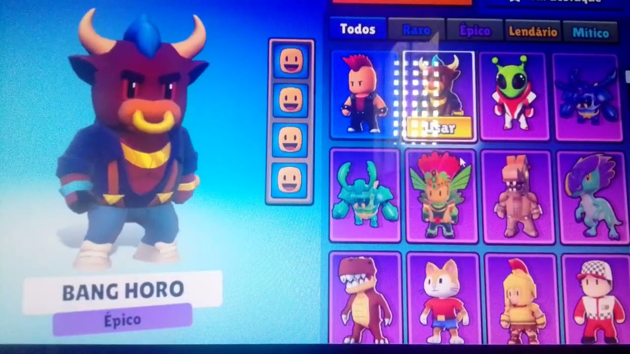 Jogando torneio e monstra do minha conta do stumble guys (meu nome do jogo é tavaresz777)