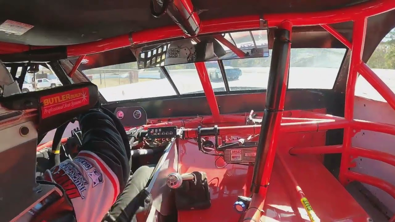 Florence Motor Speedway Landon Huffman 2022 Late Model Stock practice run during South Carolina 400!
