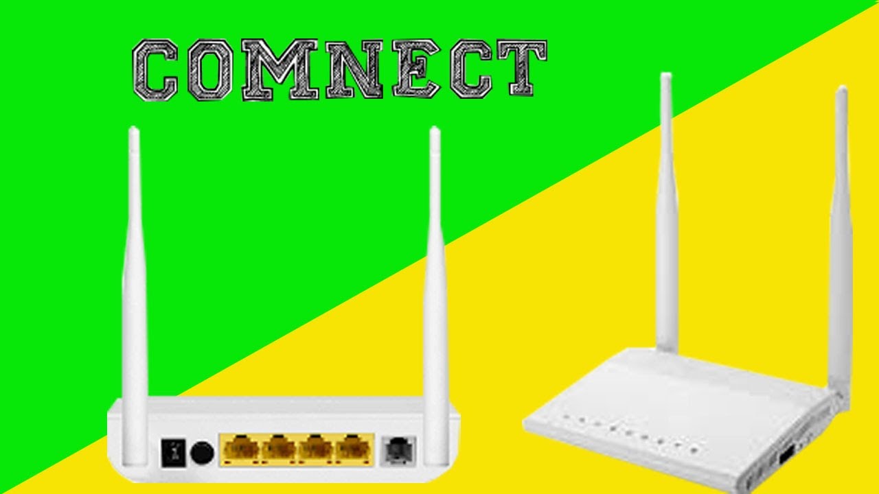 ✅how to change comnect router name and password