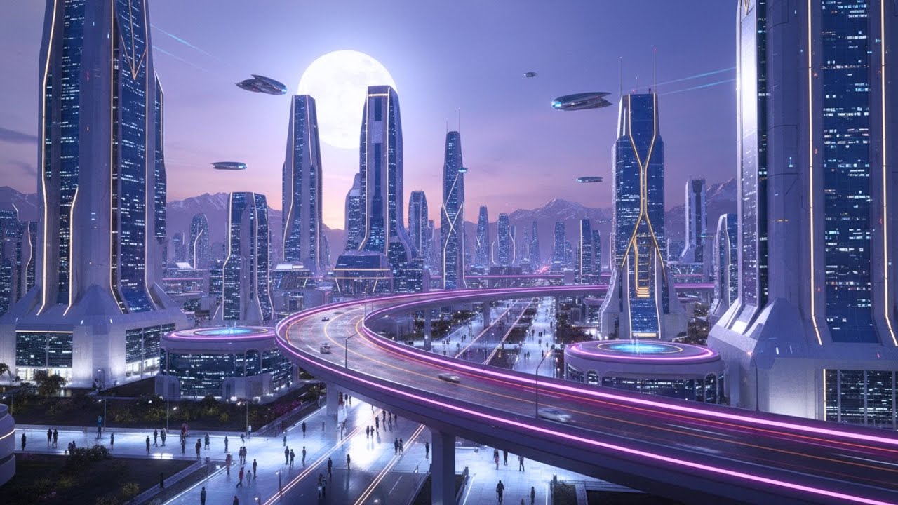 The Rise of Mega City 2500: Exploring Future Urban Life | AI Sci-Fi Short Film 4K