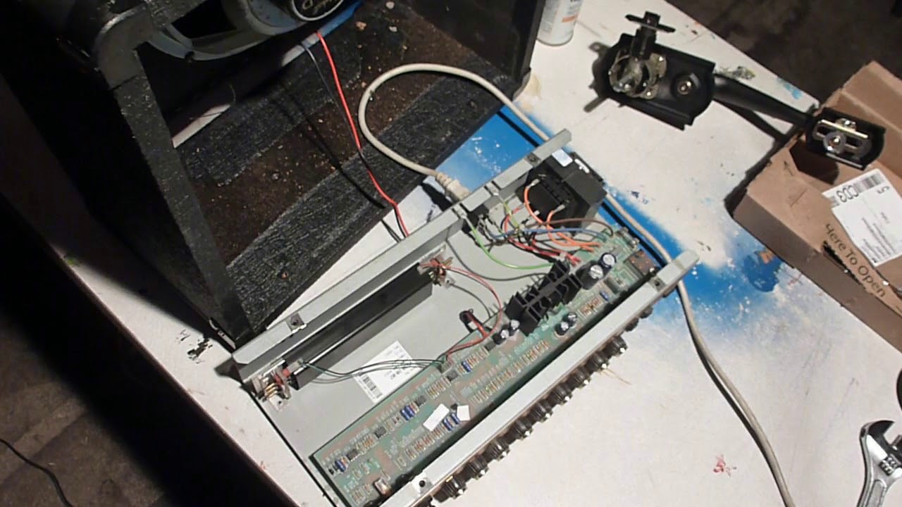The sound of bad filter caps - hum and ghost notes.
