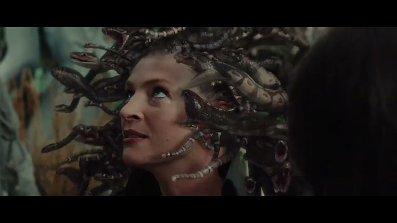 All Medusa (Uma Thurman) Scenes - Percy Jackson & The Olympians: The Lightning Thief (2010)