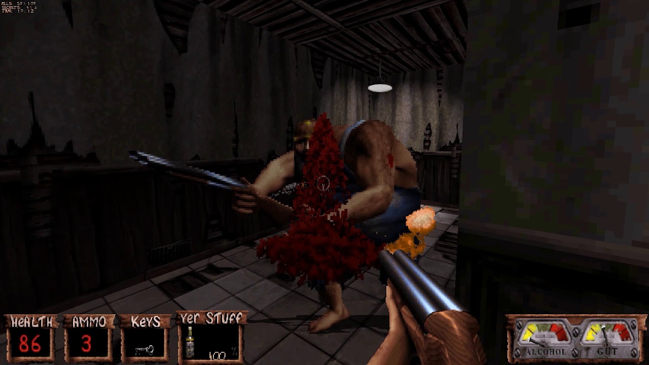 Redneck Rampage Map 14: Beaudry Mansion (100%)