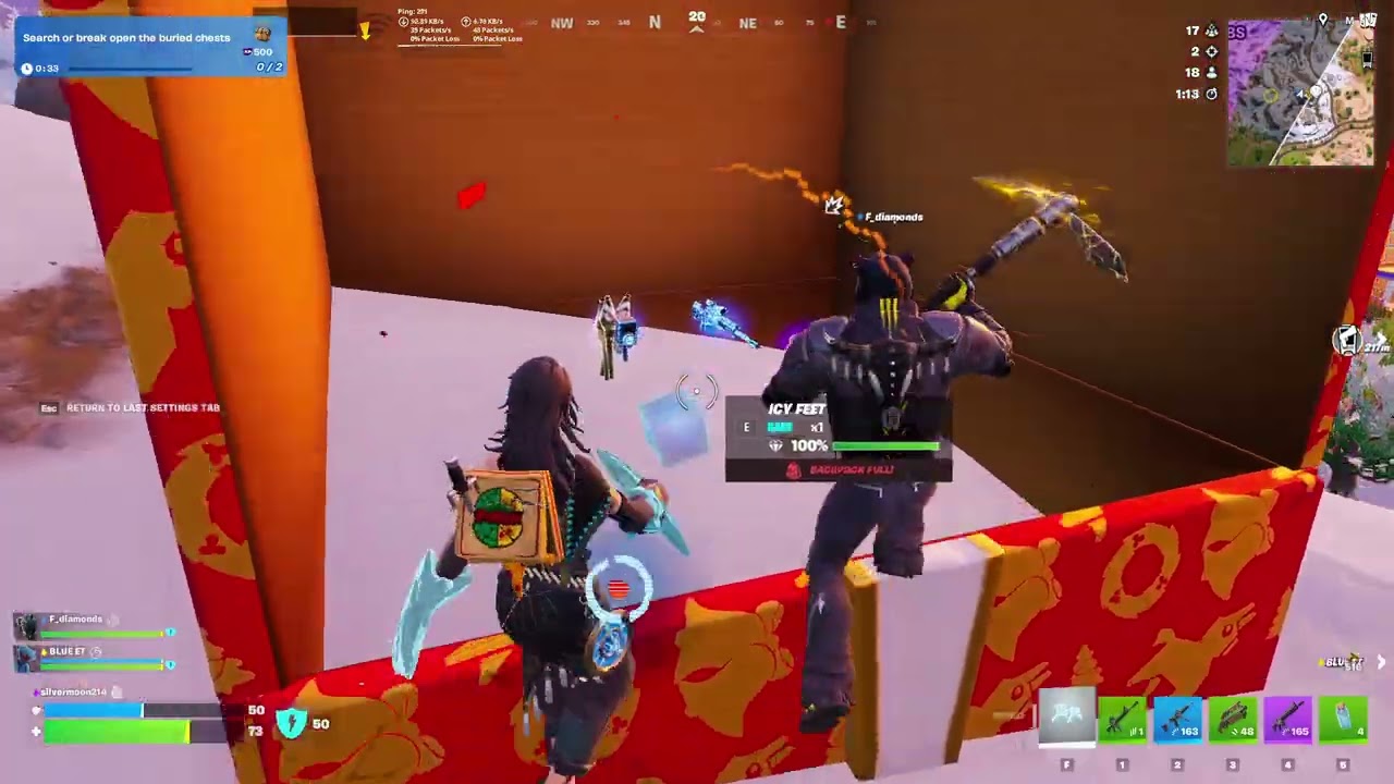 Fortnite C7S1 Squad Zero Build - 3 Kills - #fortnitevictoryroyale