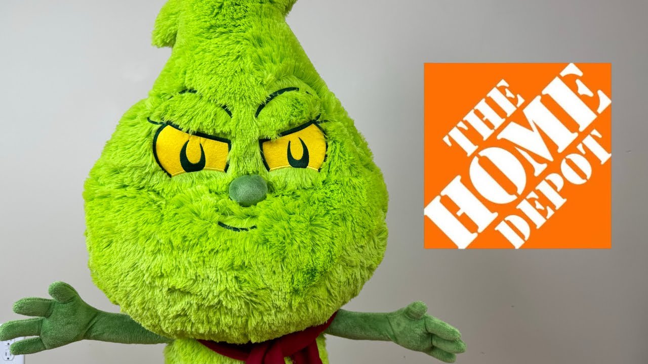 Mini Grinch Animatronic 2024 Home Depot Unboxing & Demo