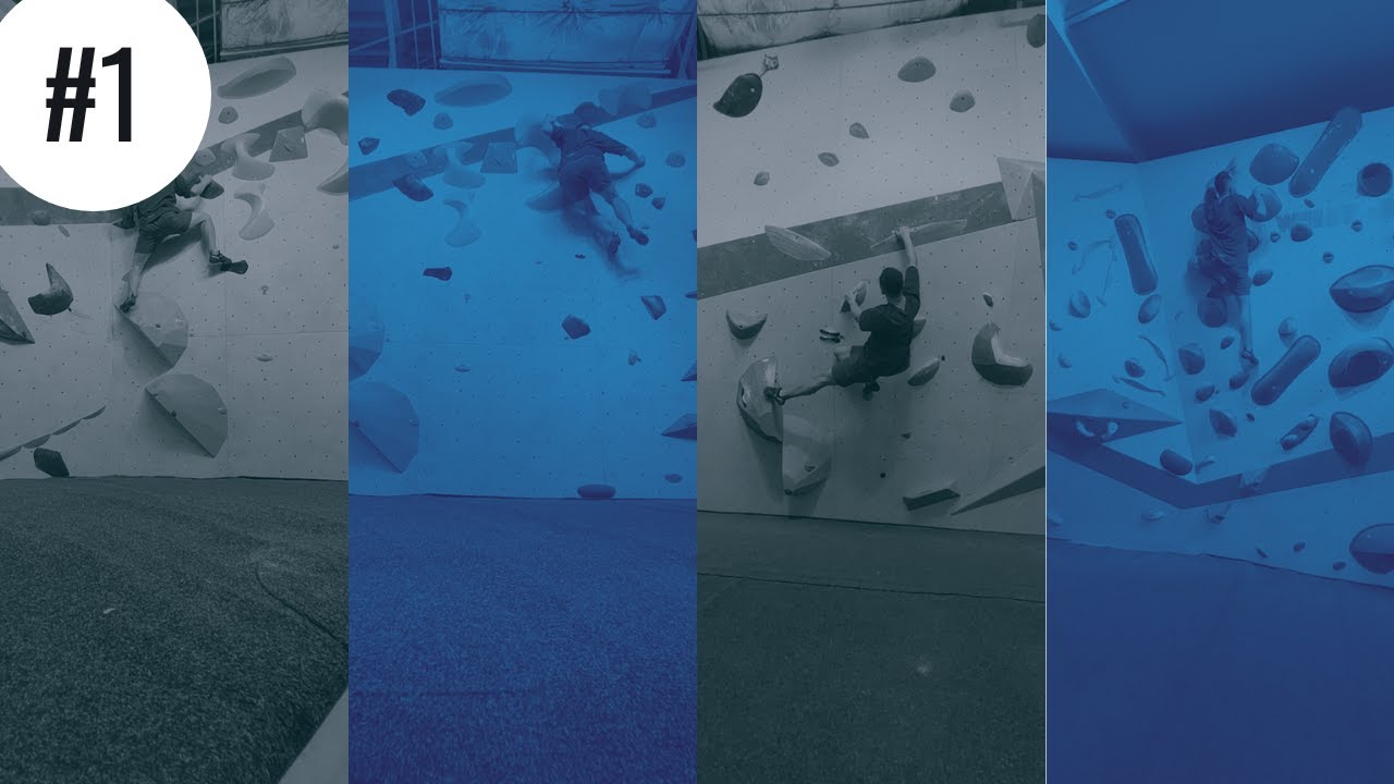 Bouldering Hive Greenhills - I Sent All Blue Boulders 😎  | ⚫🔵 problems