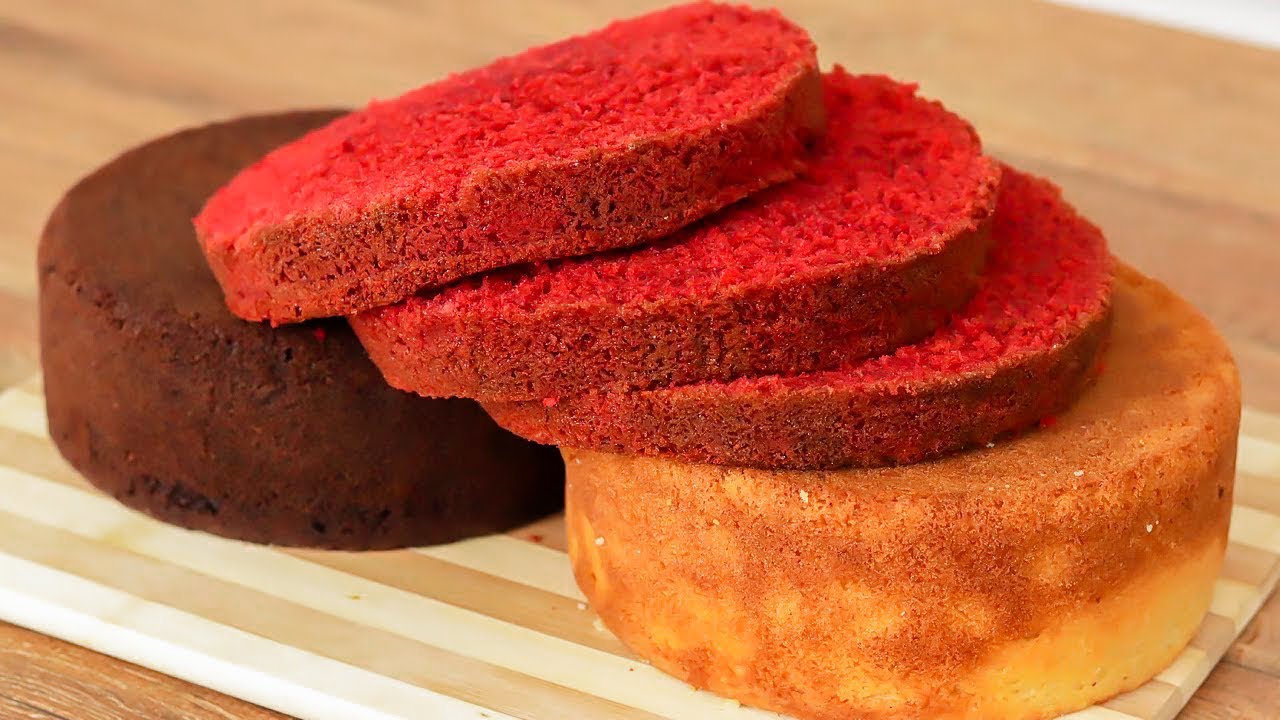 AS 3 MELHORES MASSAS DE BOLOS | FOFINHAS E SEM BATEDEIRA | Gabriel Freitas