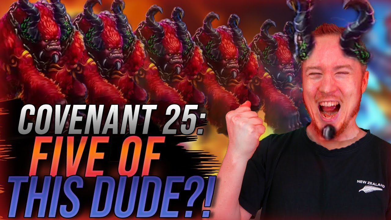 5 OF THIS DUDE?! | Covenant 25 Red/Blue Run | Monster Train