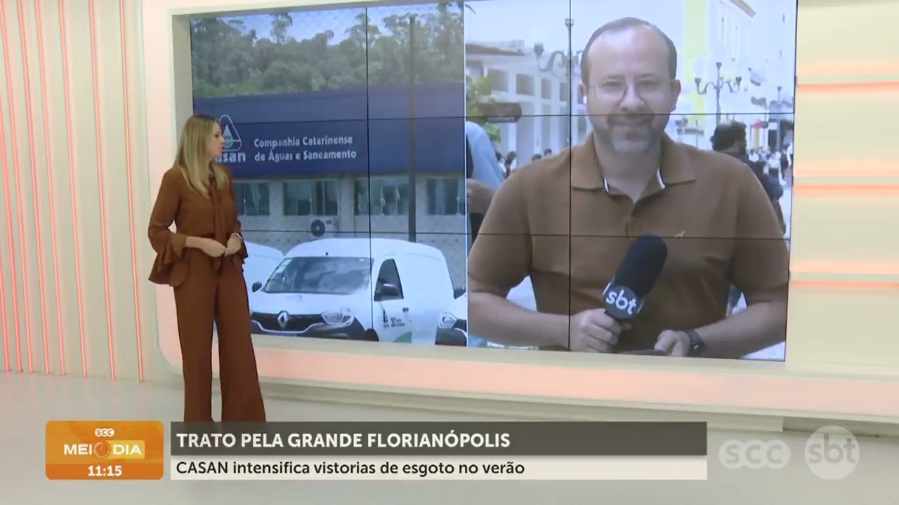 CASAN intensifica vistorias de esgoto no verão em Florianópolis | Cotidiano | SCC Meio-Dia