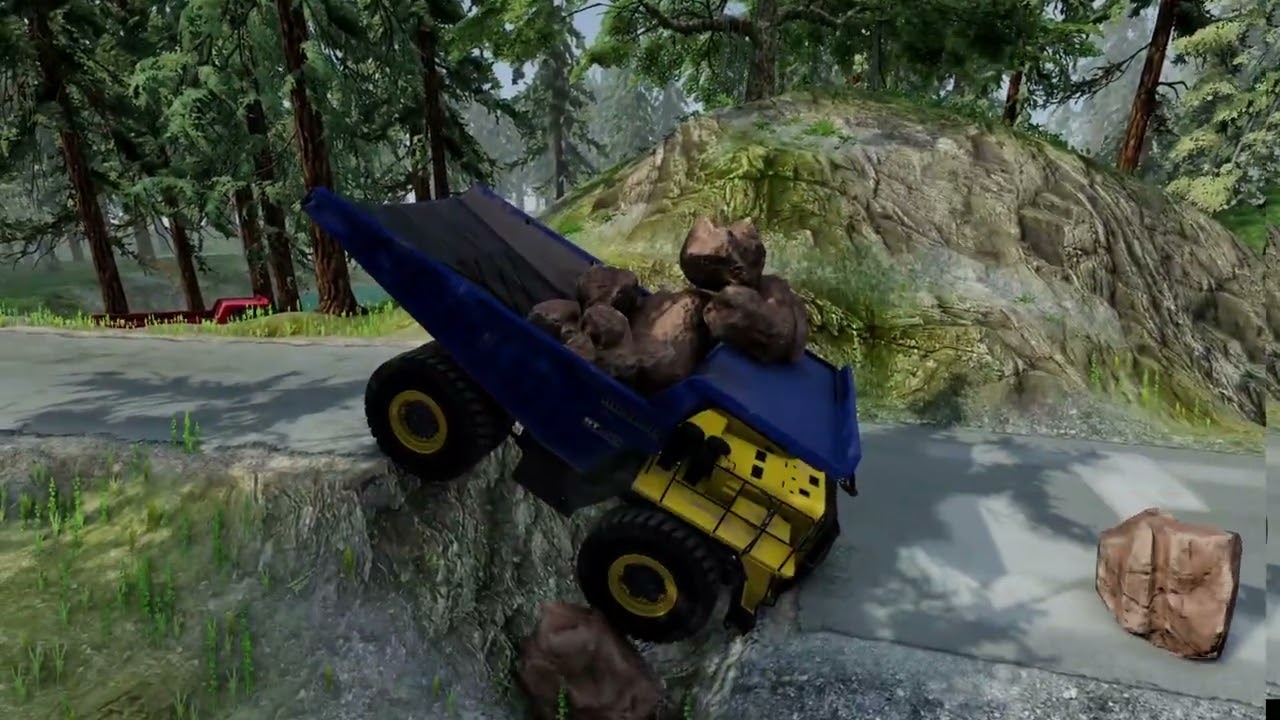 Destruction of truck #beamngdrive