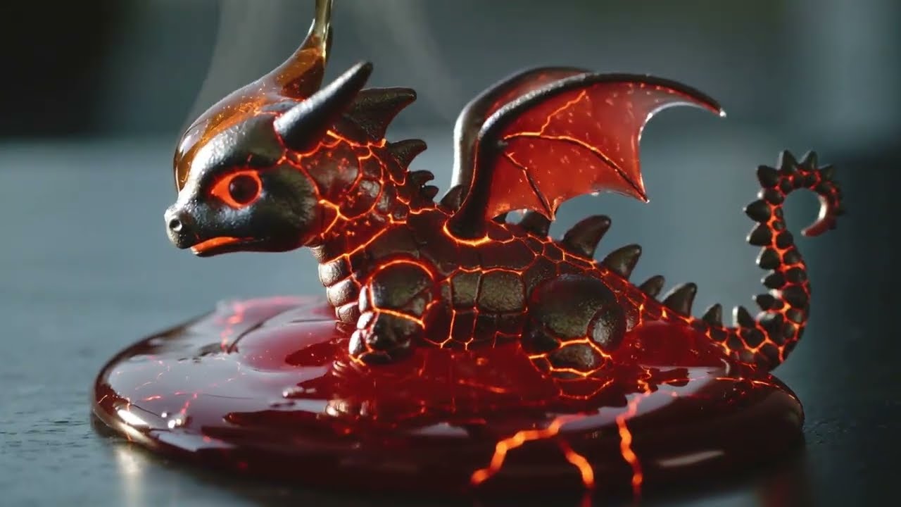 Magical ASMR Transformations – Jelly, Ice, Lava & More | Ultra-Realistic 4K Visuals