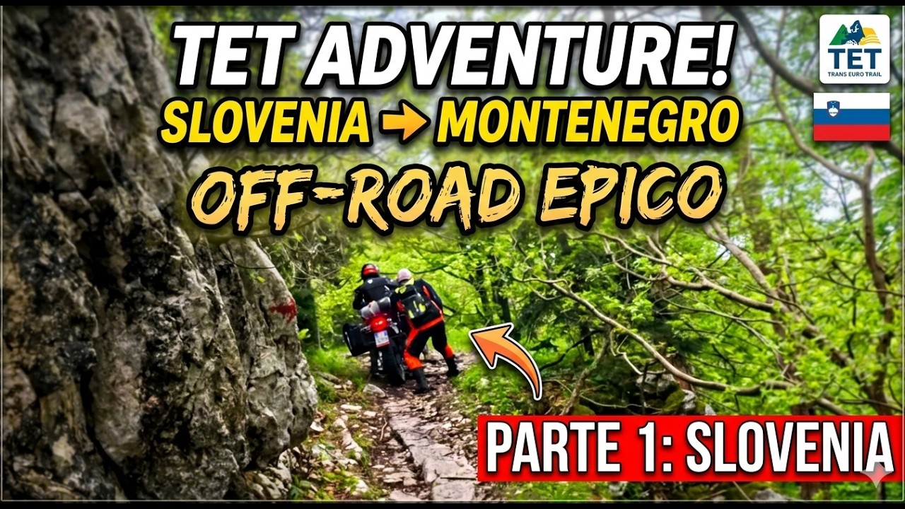 TET SLOVENIA: Dove tutto ha inizio | Il grande viaggio verso il Montenegro (EP. 1)
