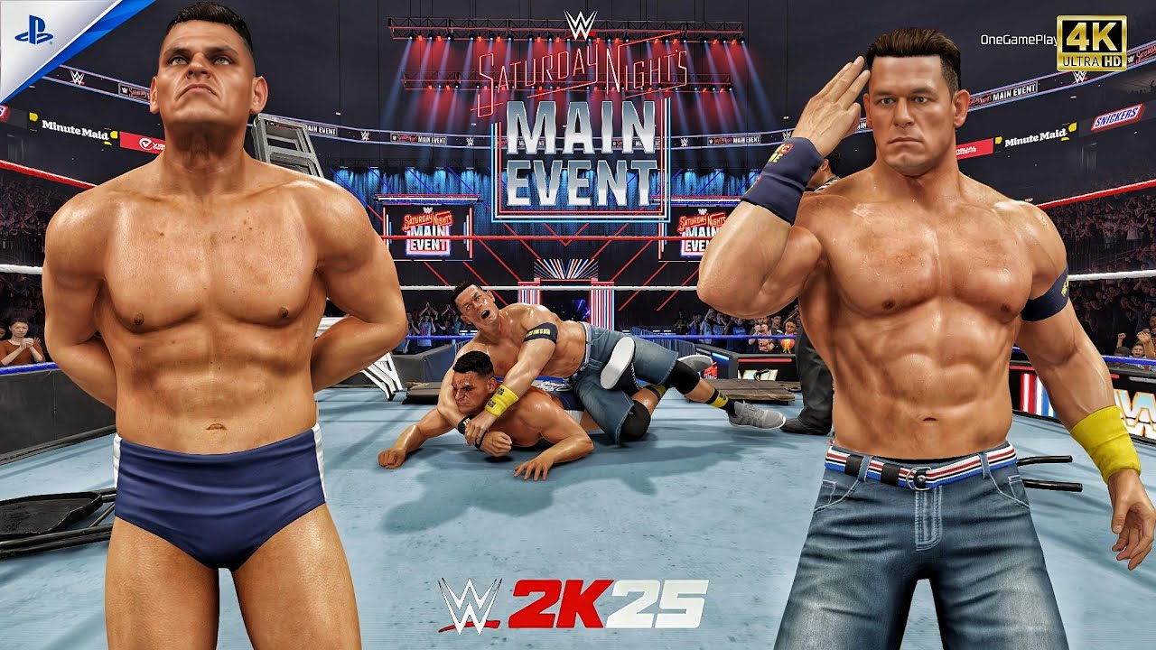 WWE 2K25 - Gunther vs John Cena - Full Match at SNME 2025 | PS5™ [4K60]