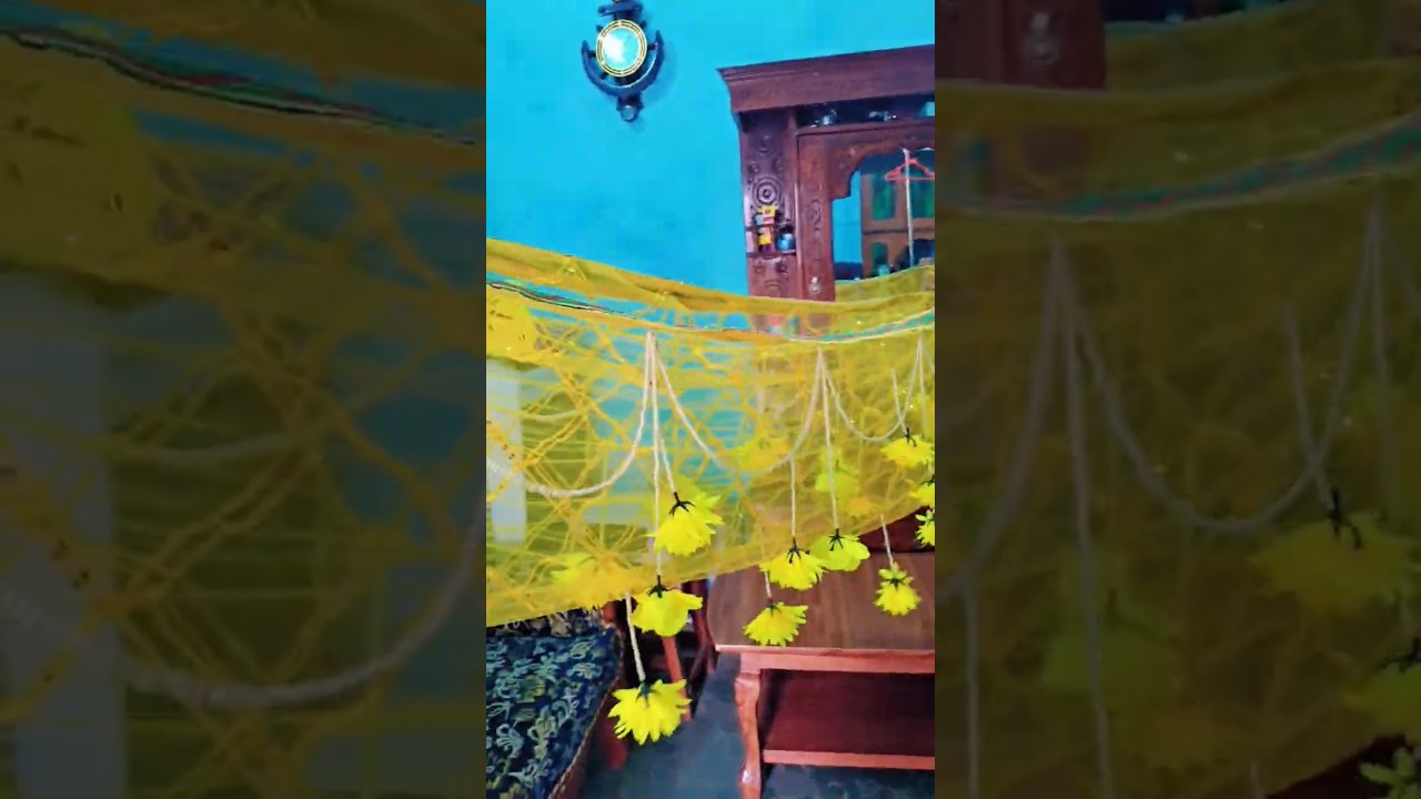 Haldi Function Ke Liye Handmade Dupatta 💛 | Apne Haathon Se Banaya 