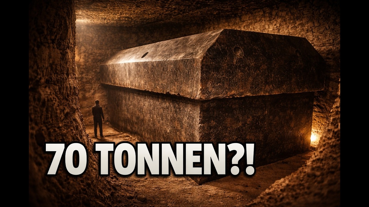 Das Serapeum von Saqqara: Wie kamen 70 Tonnen hier hinunter?